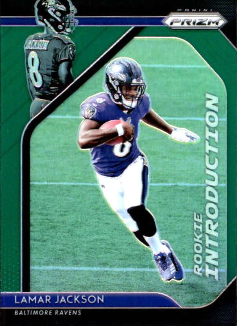 2018 Panini Prizm Rookie Introduction Prizm Green