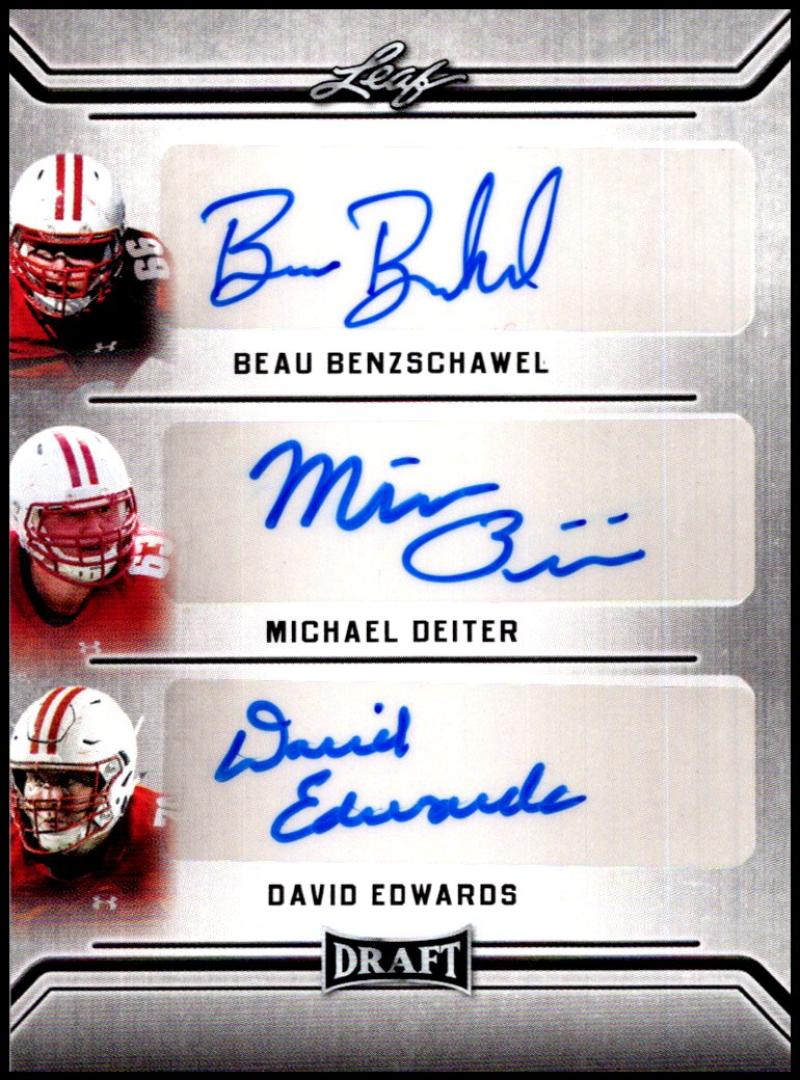 2019 Leaf Draft Triple Autograph