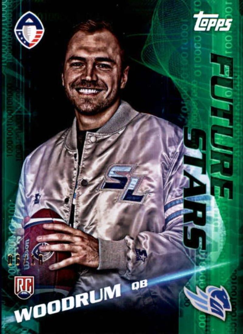 2019 Topps Alliance of American Future Stars Green