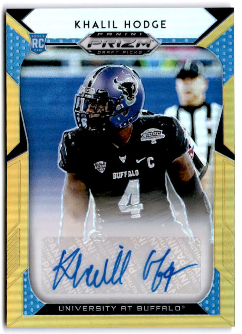 2019 Panini Prizm Draft Picks Prizms Gold Autographs