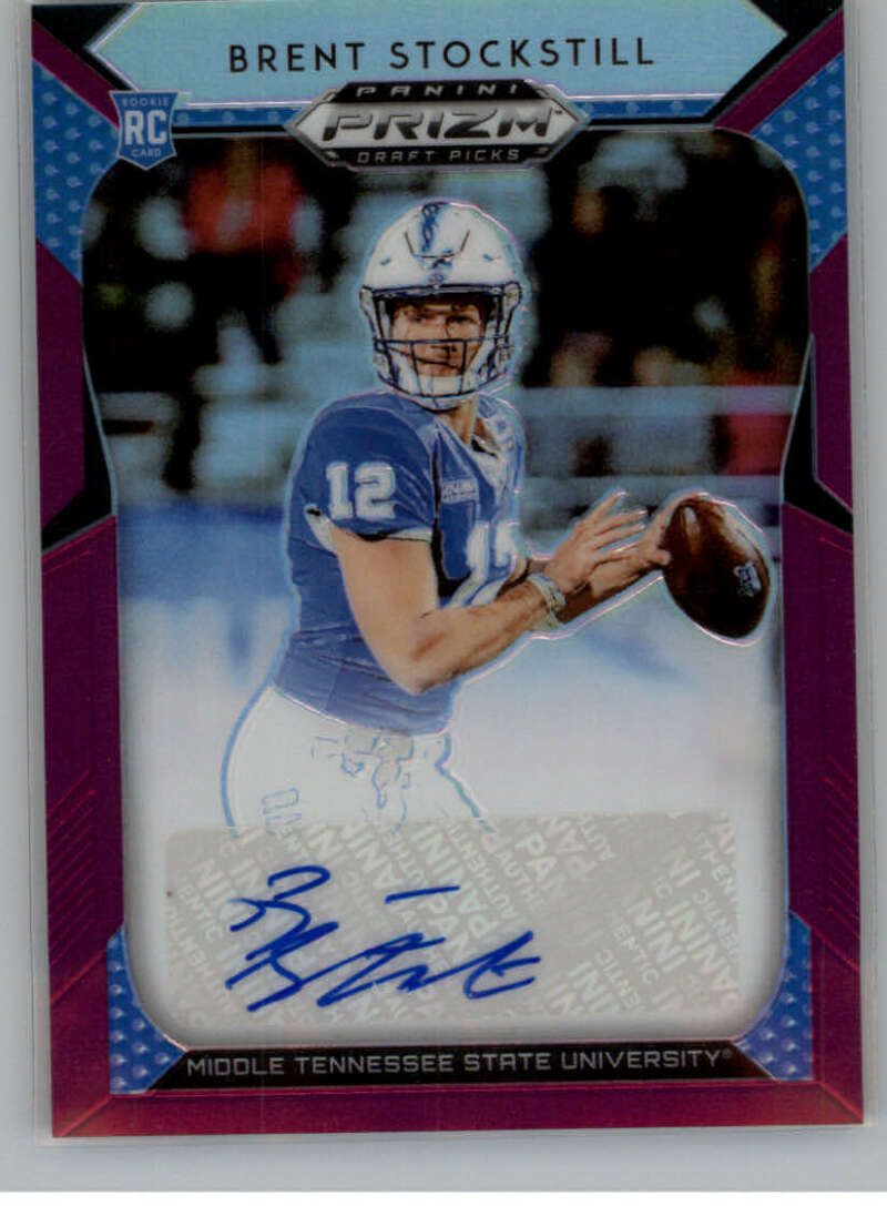 2019 Panini Prizm Draft Picks Prizms Purple Autographs