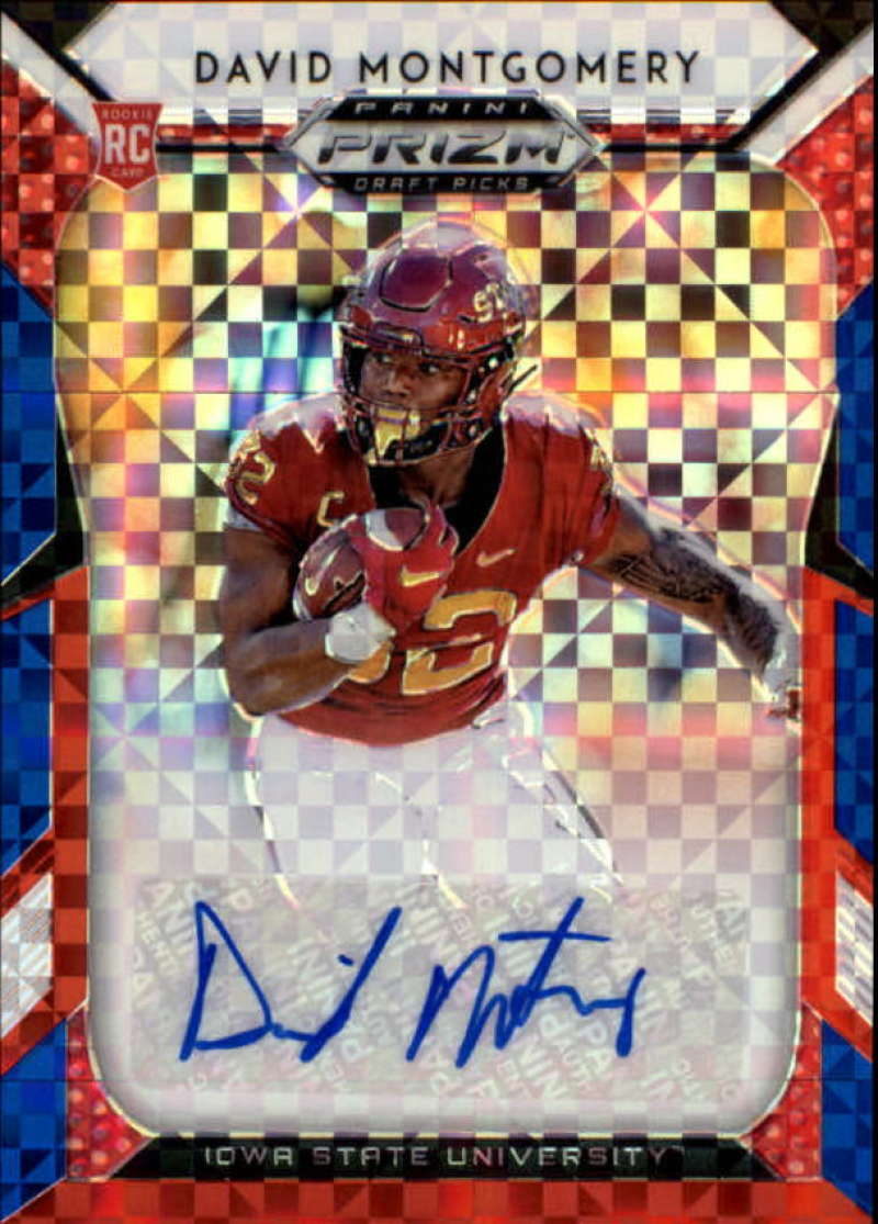 2019 Panini Prizm Draft Picks Prizms Red White and Blue Autographs