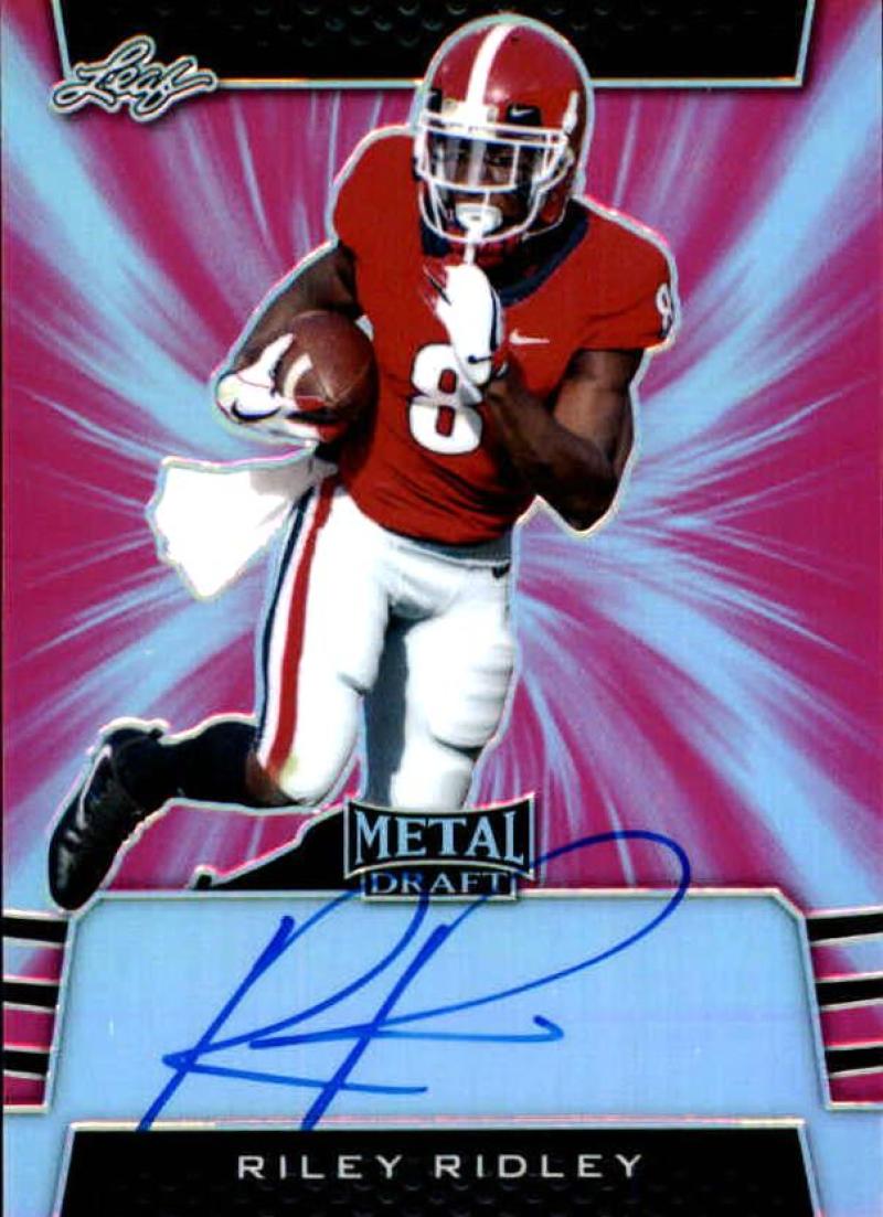 2019 Leaf Metal Draft Autographs Pink