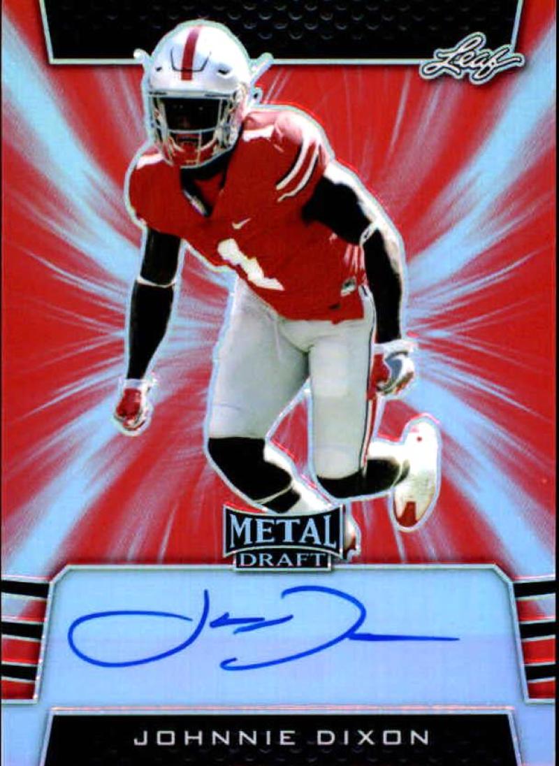 2019 Leaf Metal Draft Autographs Red