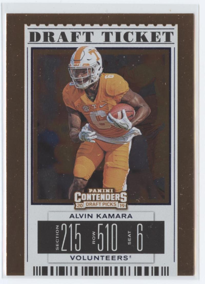 : 2019 Panini Contenders Draft Picks Game Day Ticket #37