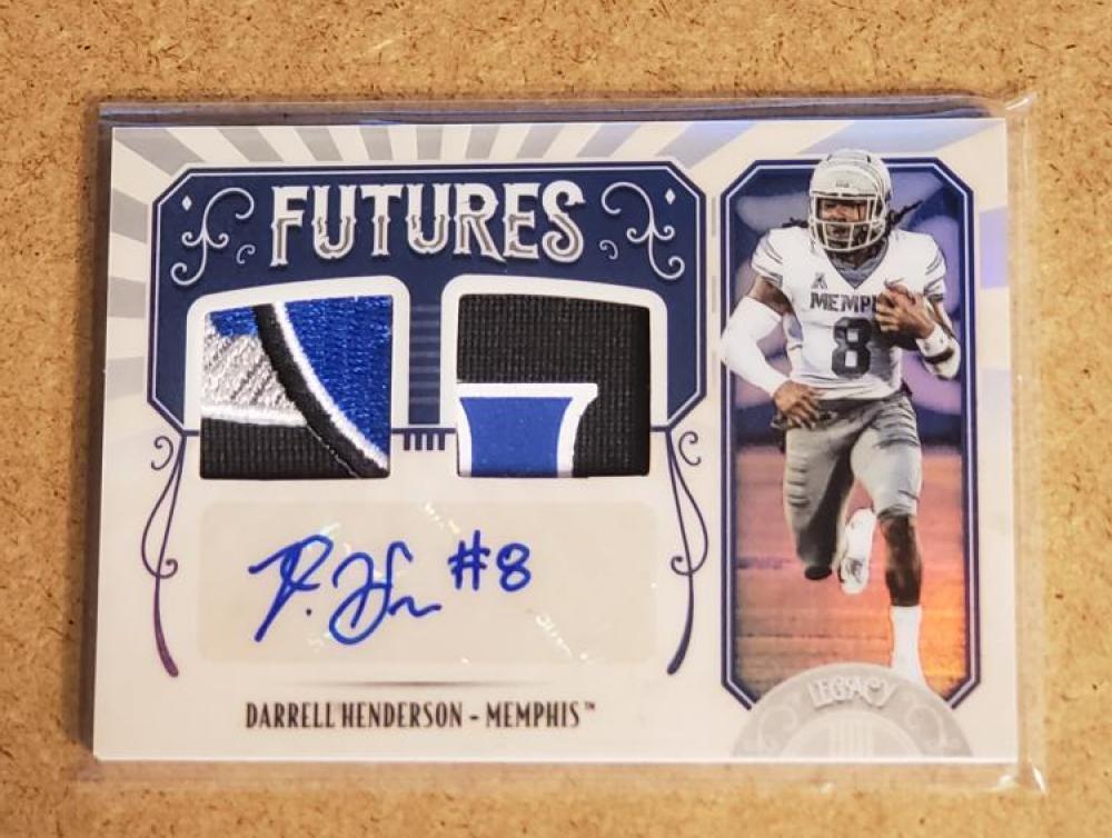 2019 Panini Legacy Futures Dual Patch Autographs