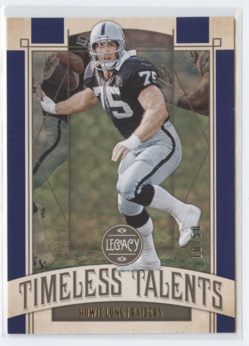 2019 Panini Legacy Timeless Talents Blue