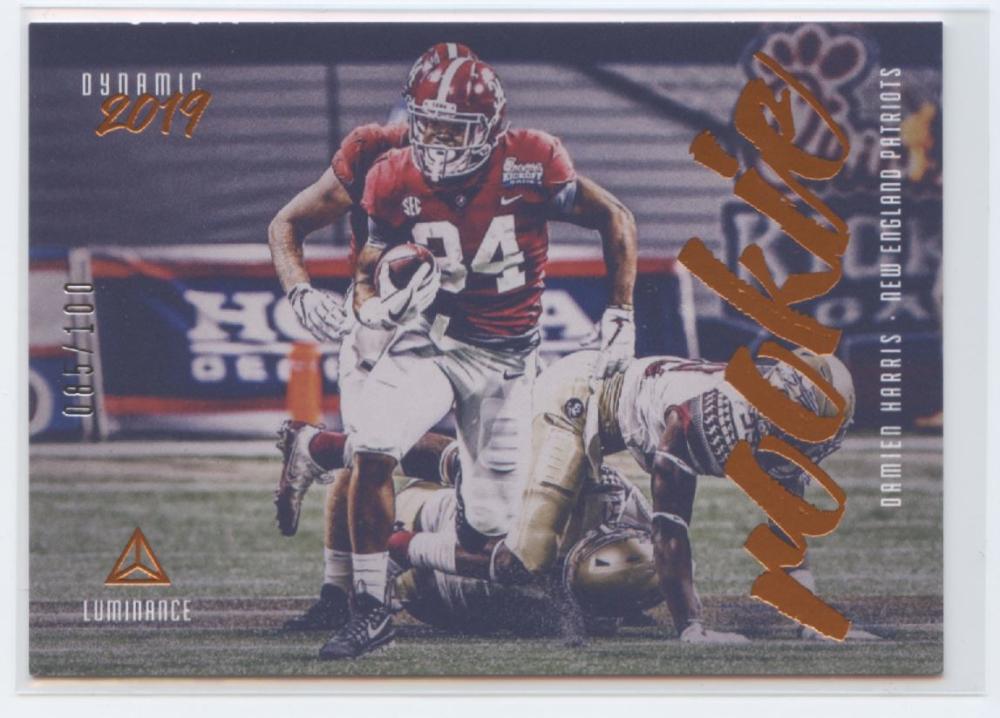 2019 Panini Luminance Dynamic Rookies Orange