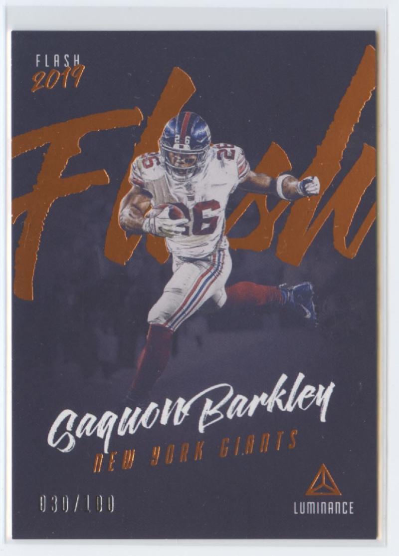 2019 Panini Luminance Flash Orange