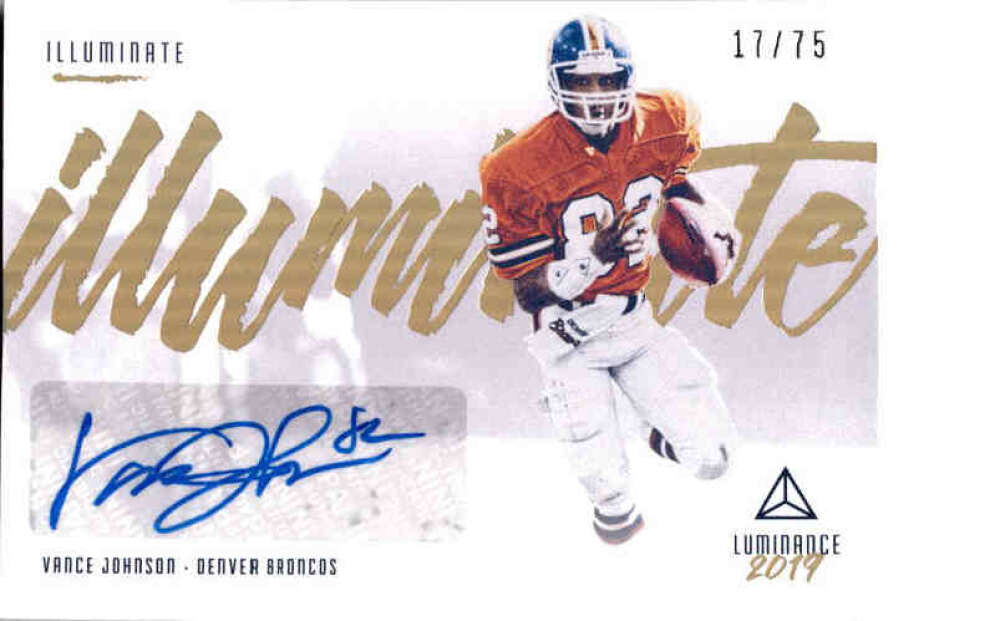 2019 Panini Luminance Illuminated Ink Gold