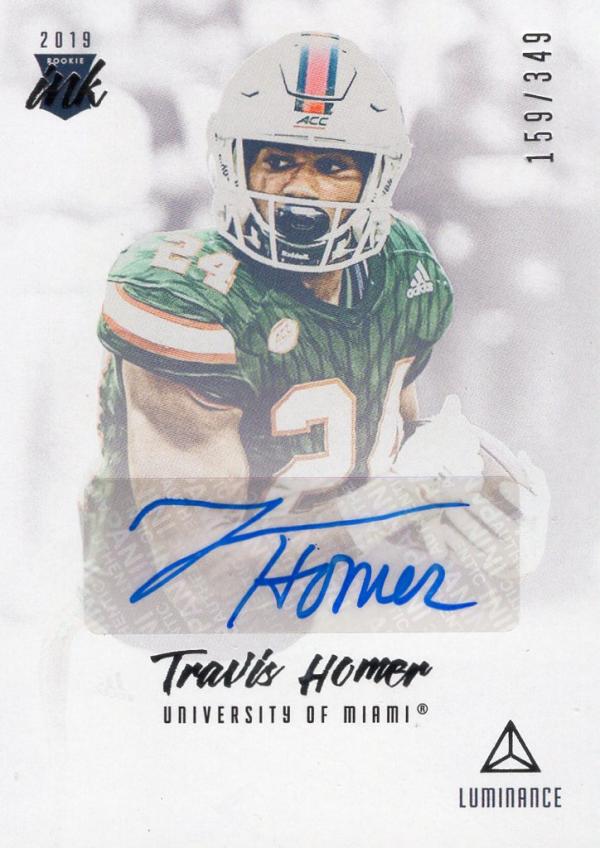 2019 Panini Luminance Rookie Ink