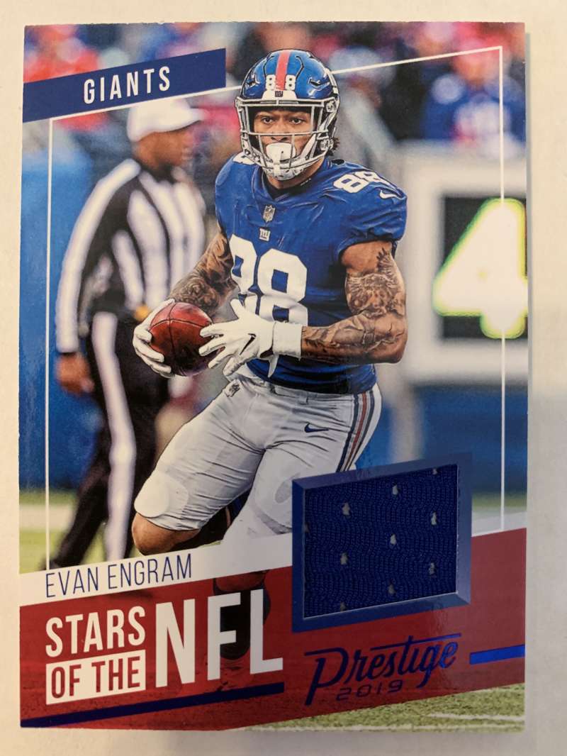 : 2019 Prestige Stars of the NFL Xtra Points Blue Jersey