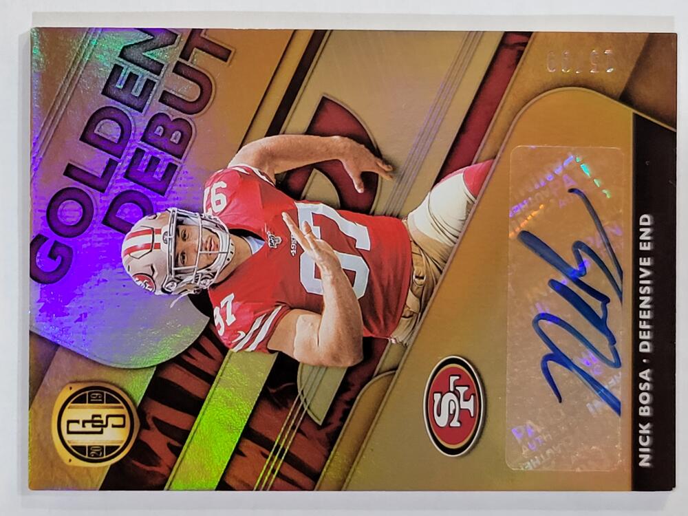 2019 Panini Gold Standard Golden Debut Autographs