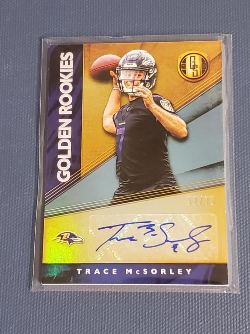 2019 Panini Gold Standard Golden Rookies Autographs Platinum