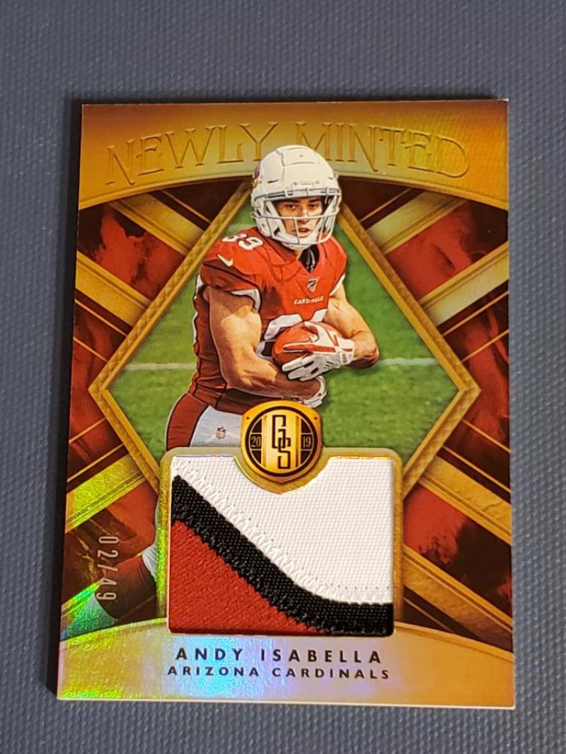 2019 Panini Gold Standard Newly Minted Memorabilia Prime