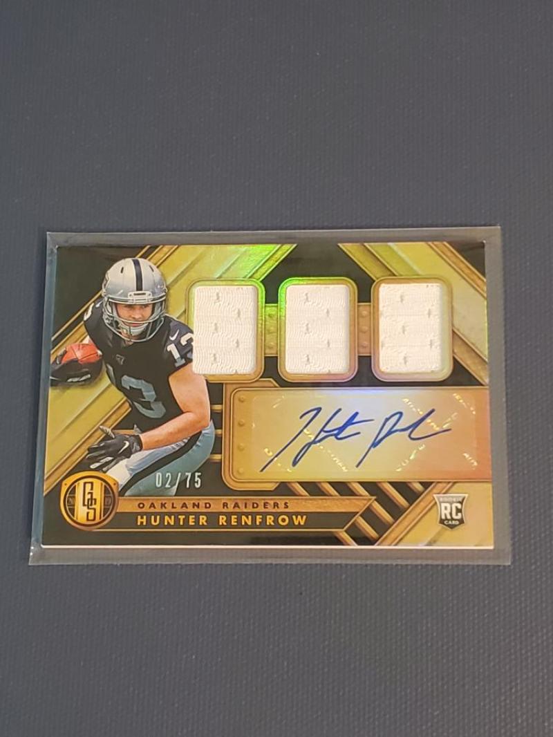 2019 Panini Gold Standard Rookie Jersey Autographs Triple