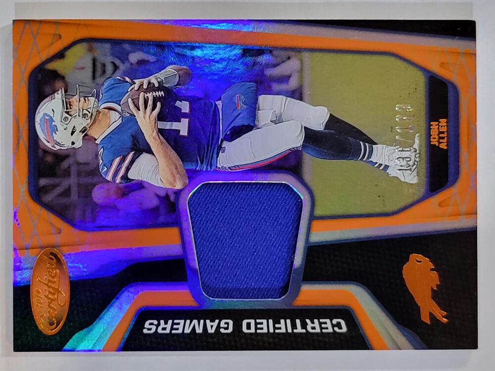 2019 Panini Certified Certified Gamers Mirror Orange