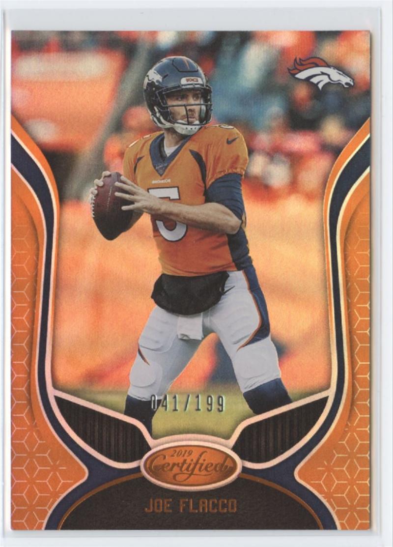 2019 Panini Certified Mirror Orange