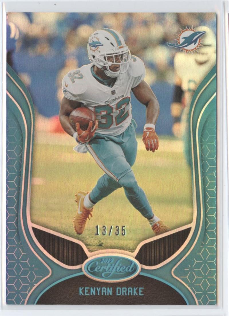 2019 Panini Certified Mirror Teal