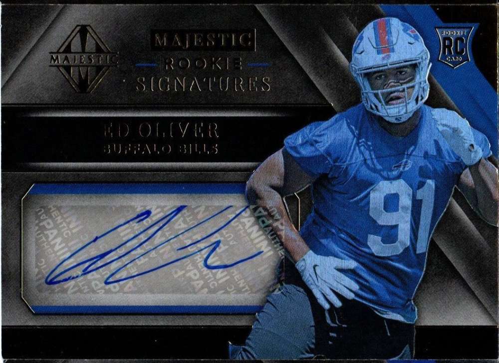 2019 Panini Majestic Rookie Signatures Gold