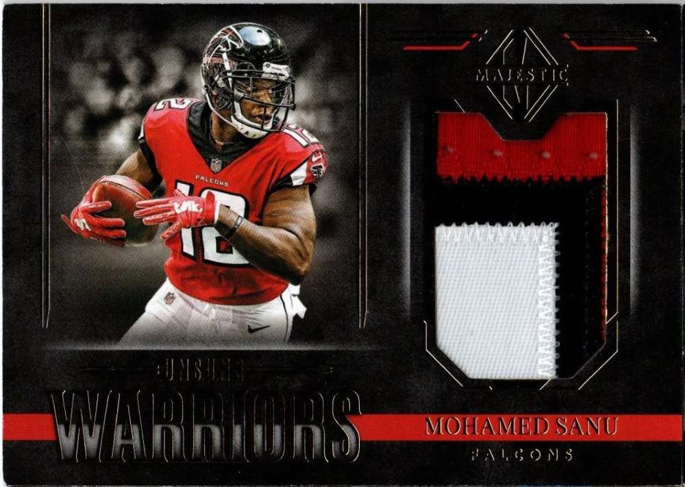 2019 Panini Majestic Unsung Warriors Materials Gold