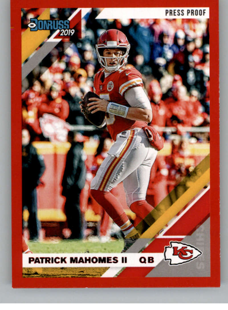 2019 Donruss  Press Proof Red