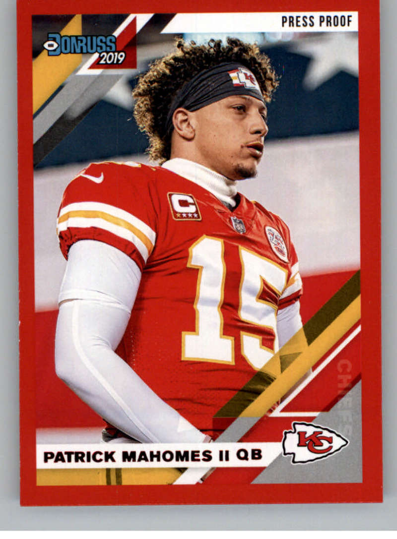 2019 Donruss  Variations Press Proof Red