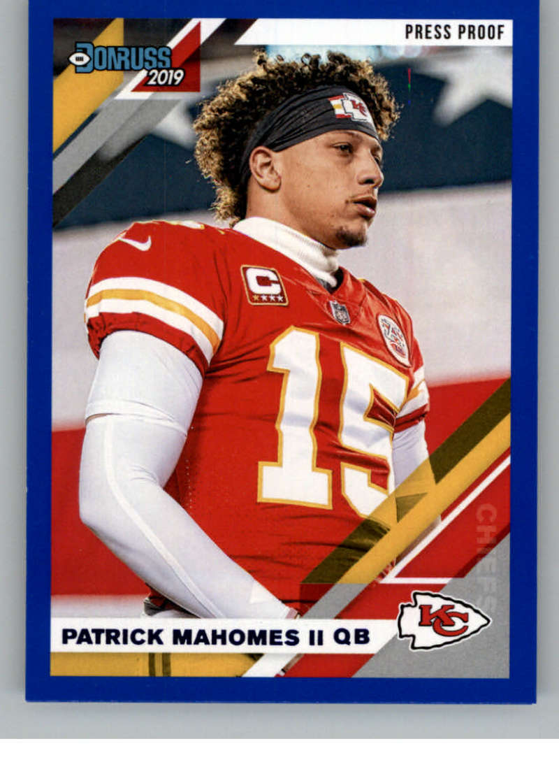 2019 Donruss  Variations Press Proof Blue