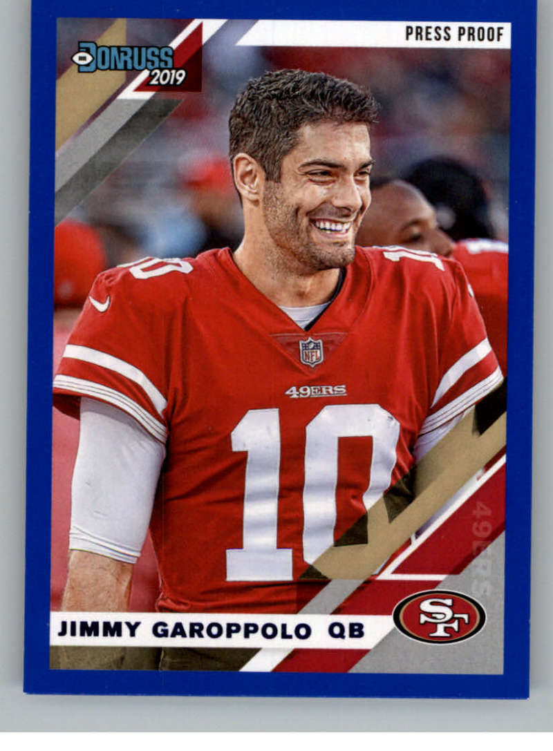 : 2019 Donruss Football Variation Blue Press Proof #121v