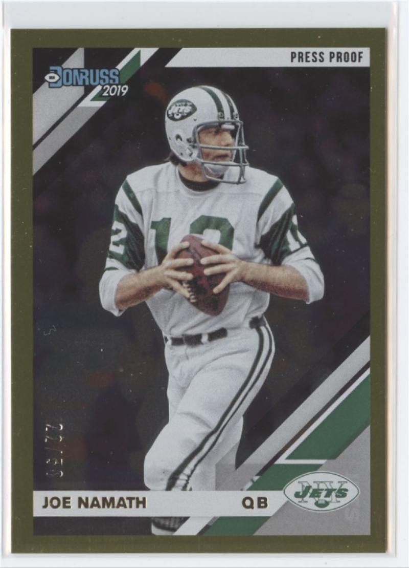 2019 Donruss  Press Proof Gold