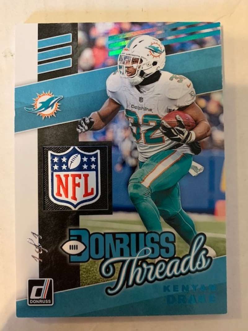 2019 Donruss  Donruss Threads Laundry Tag NFL Shield