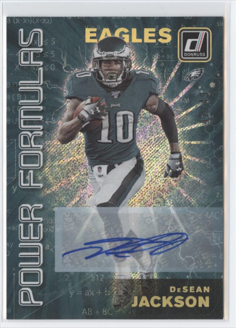 2019 Donruss  Power Formulas Autographs