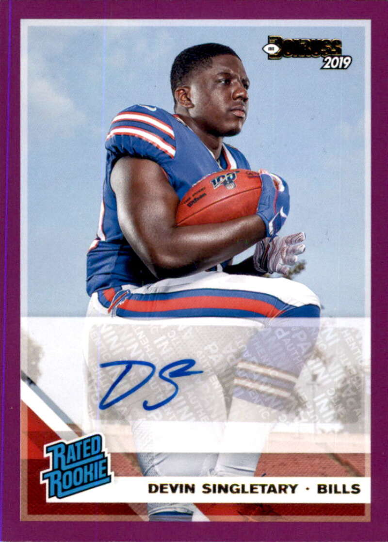 2019 Donruss  Autographs Purple