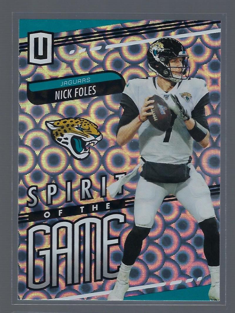 2019 Panini Unparalleled Spirit of the Game Groove