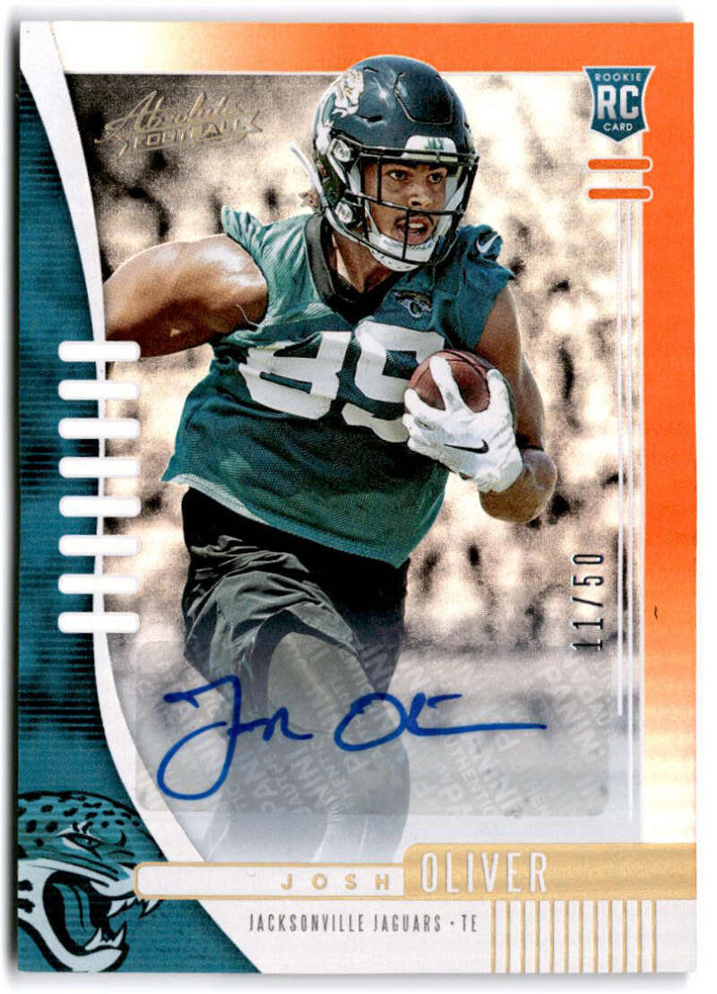 2019 Panini Absolute Signature Rookies Spectrum Orange