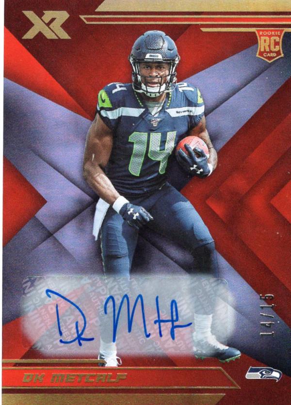 2019 Panini XR Autographs Gold