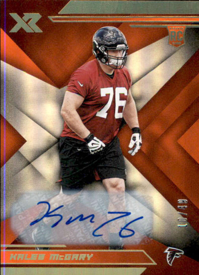 2019 Panini XR Autographs Orange