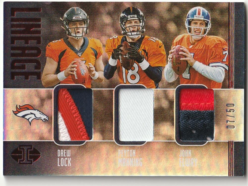 2019 Panini Illusions Lineage Relics Red