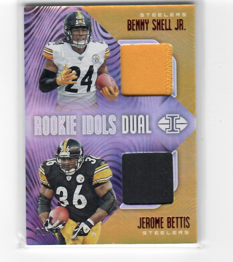 2019 Panini Illusions Rookie Idols Dual Memorabilia Red