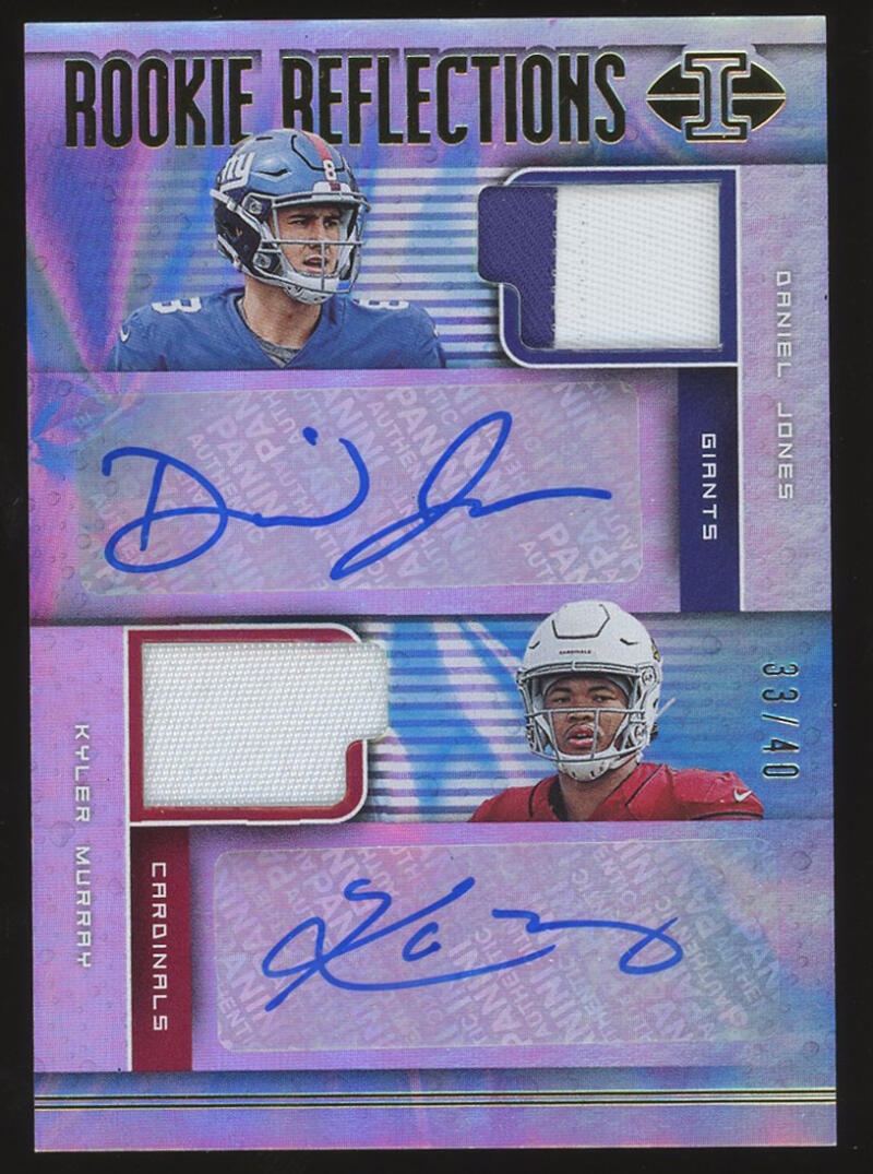 2019 Panini Illusions Rookie Reflections Dual Patch Autographs