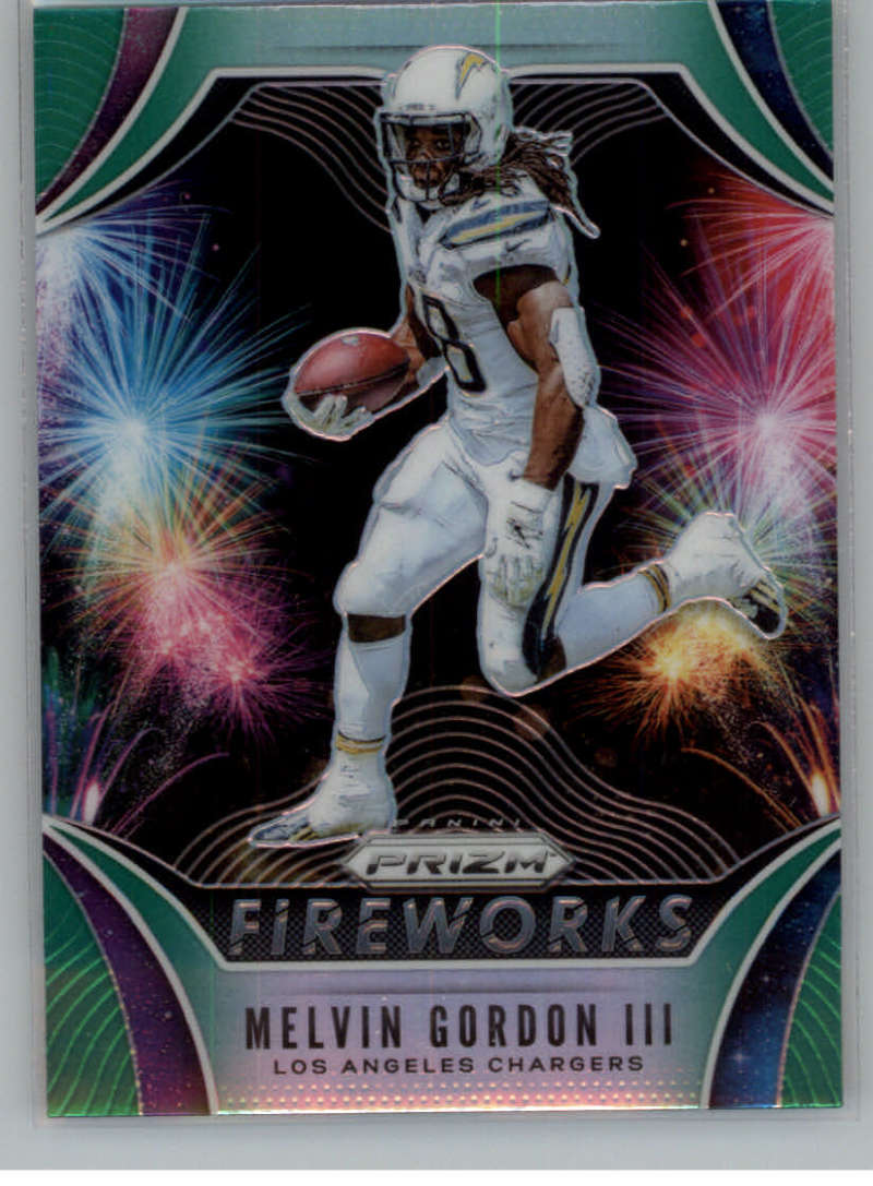 2019 Panini Prizm Fireworks Prizms Green