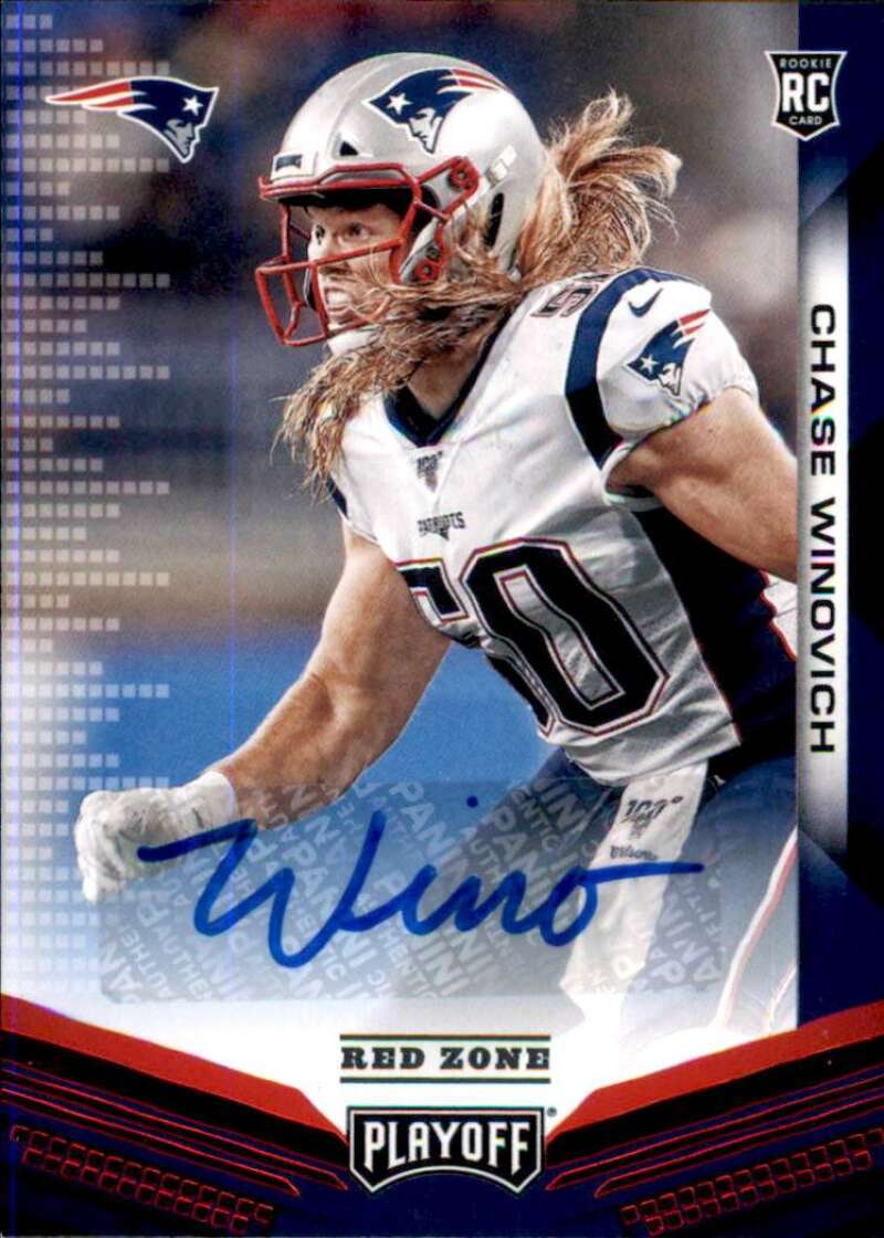 2019 Panini Playoff Rookies Autographs Red Zone