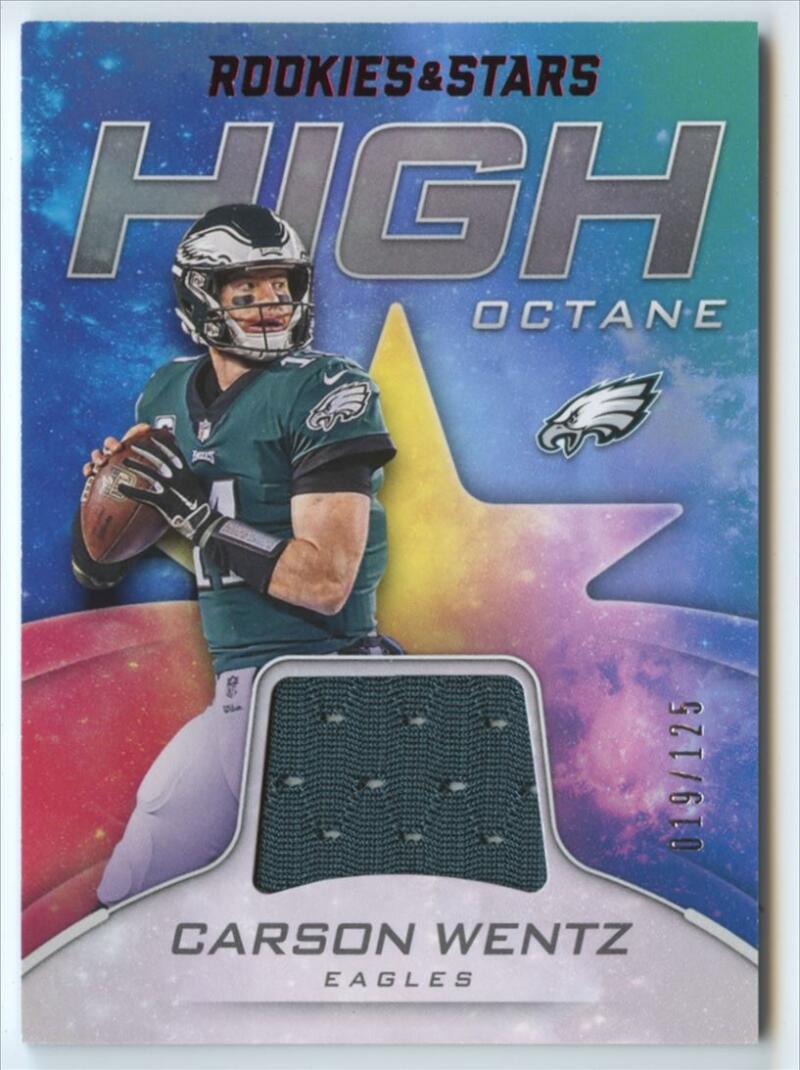 2019 Panini Rookies and Stars High Octane Memorabilia