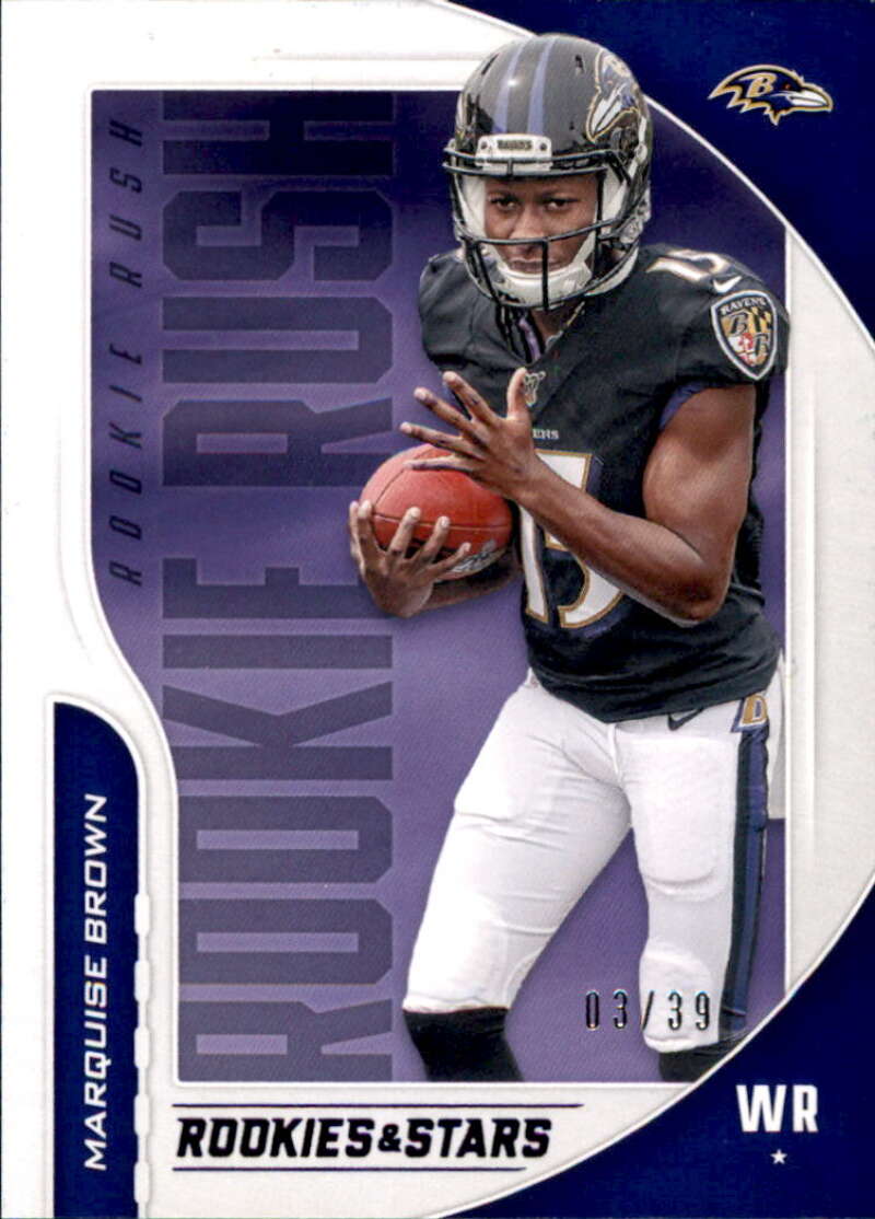 2019 Panini Rookies and Stars Rookie Rush Purple