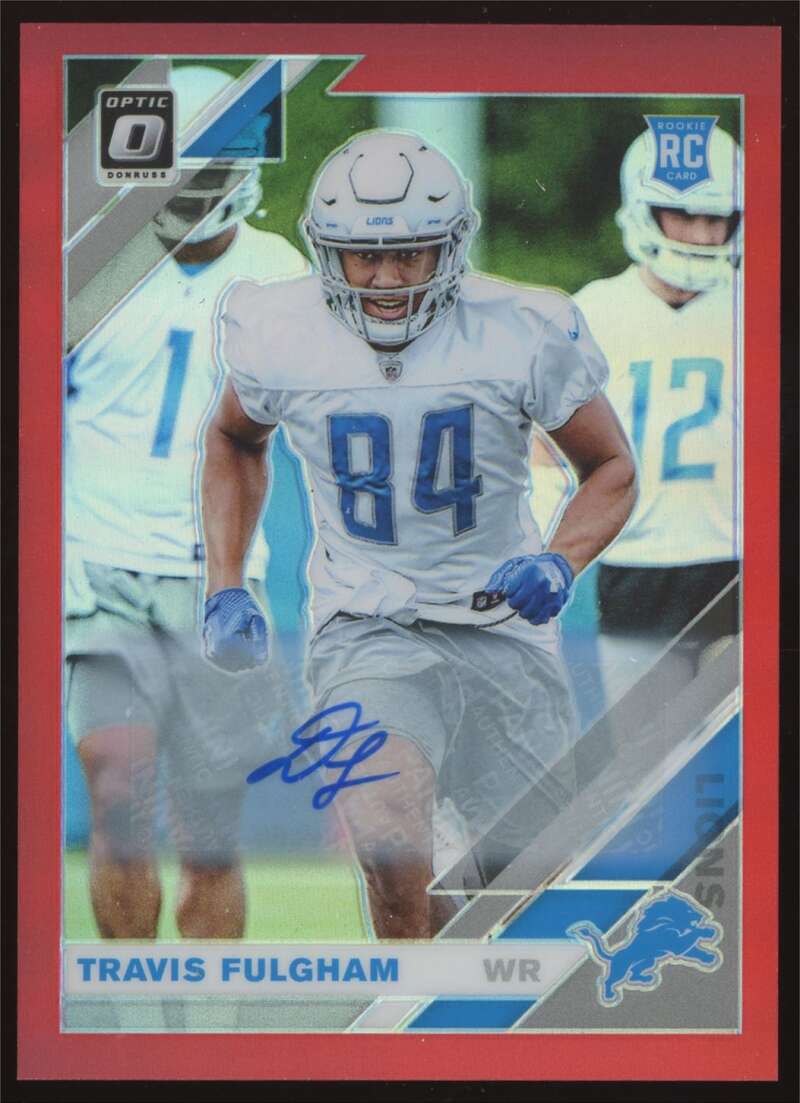 2019 Donruss Optic Rookies Autographs Red