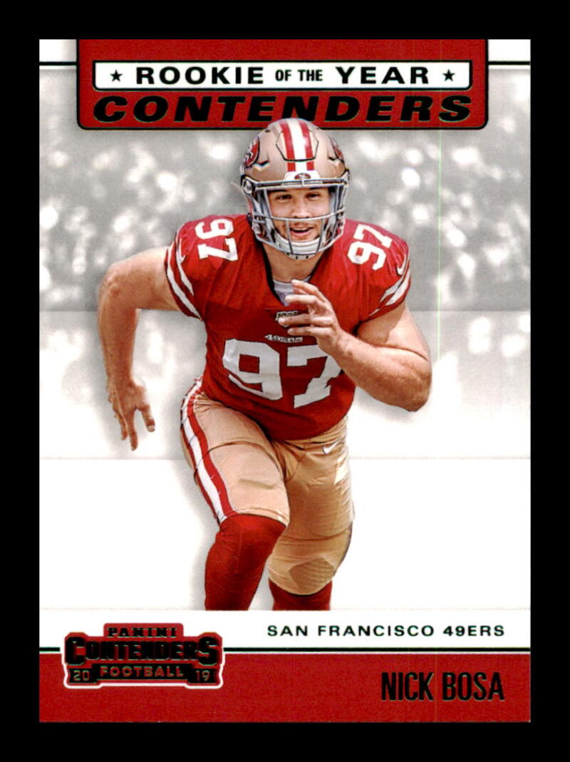 2019 Panini Contenders Rookie of the Year Contenders Emerald