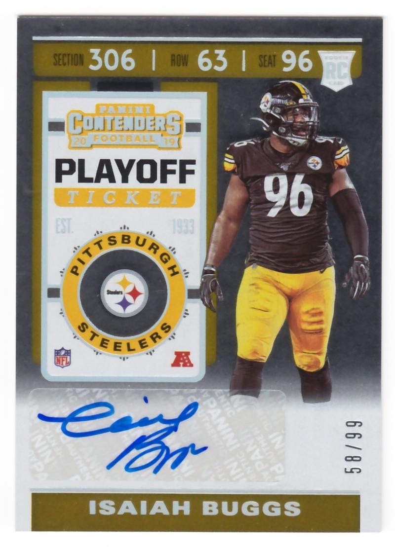 2019 Panini Contenders Rookie Playoff Ticket