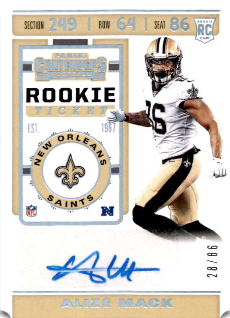 Dontrell Hilliard - 2019 Contenders Rookie Ticket