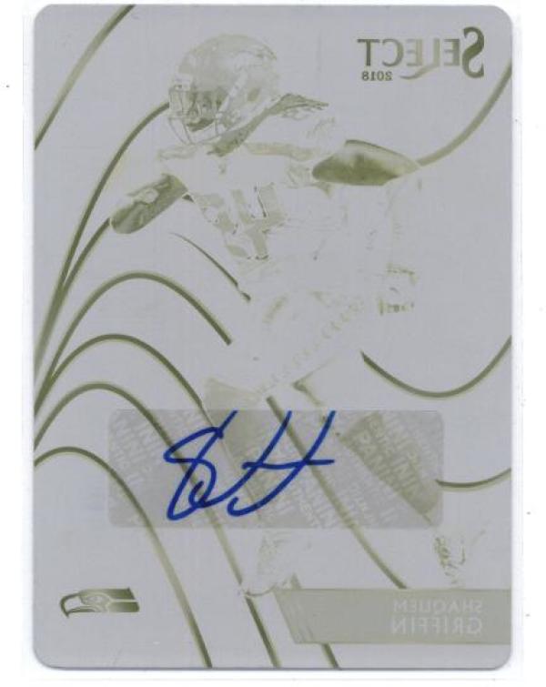 2019 Panini Plates and Patches Printing Plate Autographs