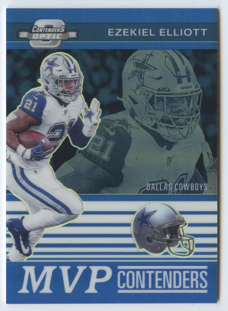 2019 Panini Contenders Optic MVP Contenders Blue